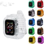 Transparent Apple Watch band - Green Silicone - 38mm | 40mm | 41mm | 42mm (Series 10)