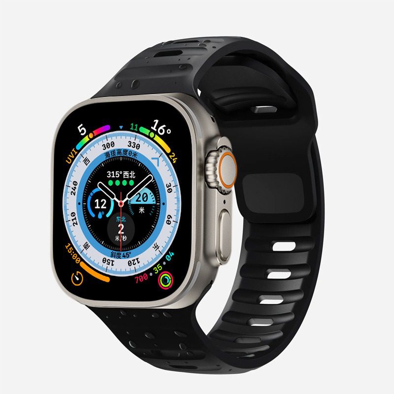 luxury watch - Grey Silicone - 38mm | 40mm | 41mm | 42mm (Series 10)