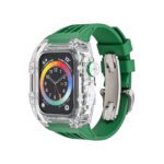 Silicone watch band - Orange Stainless Steel - 42mm (Series 1-3) | 44mm | 45mm | 46mm | 49mm Ultra