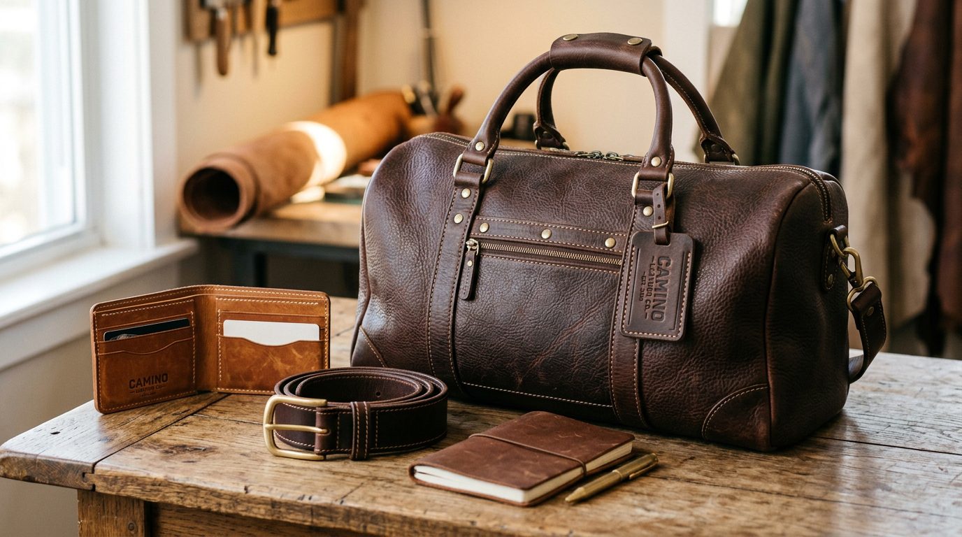discover the detailed craftsmanship and unique designs of our camino leather collection, blending tradition with modern elegance.