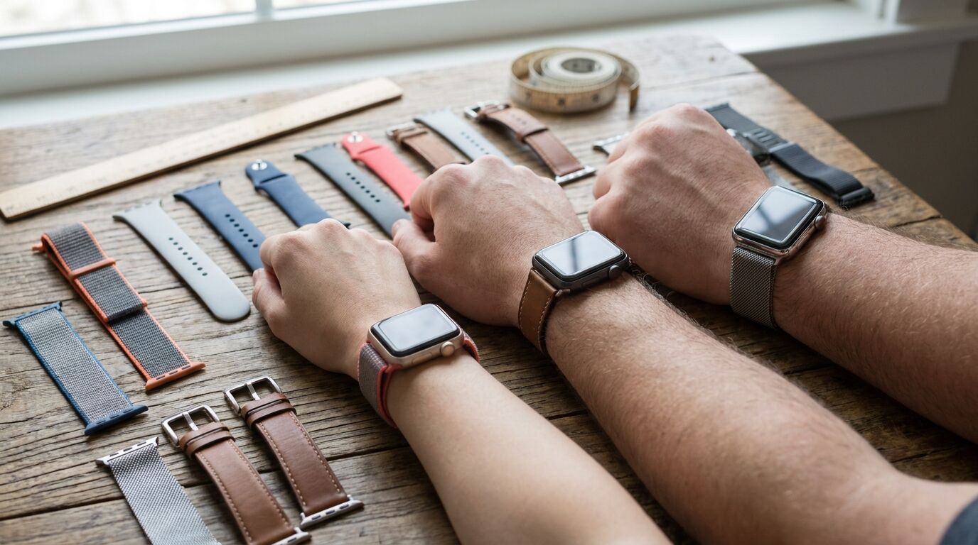 Learn how to select the perfect Apple Watch band size for your wrist to ensure comfort and style. Follow our easy guide to find your ideal fit.