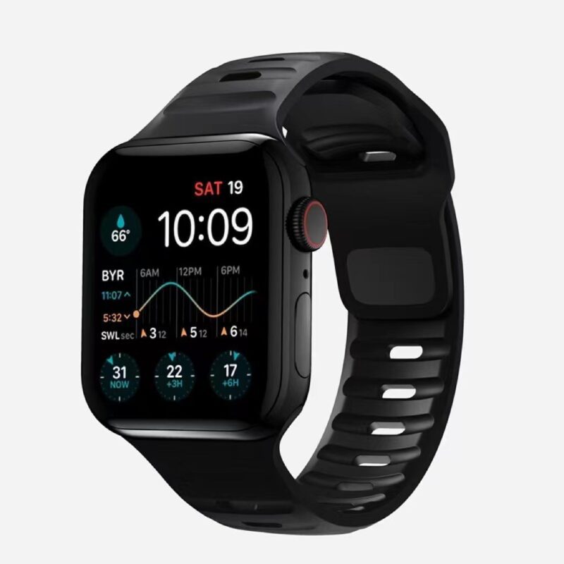 Apple Watch Ultra band - White Silicone - 38mm | 40mm | 41mm | 42mm (Series 10)